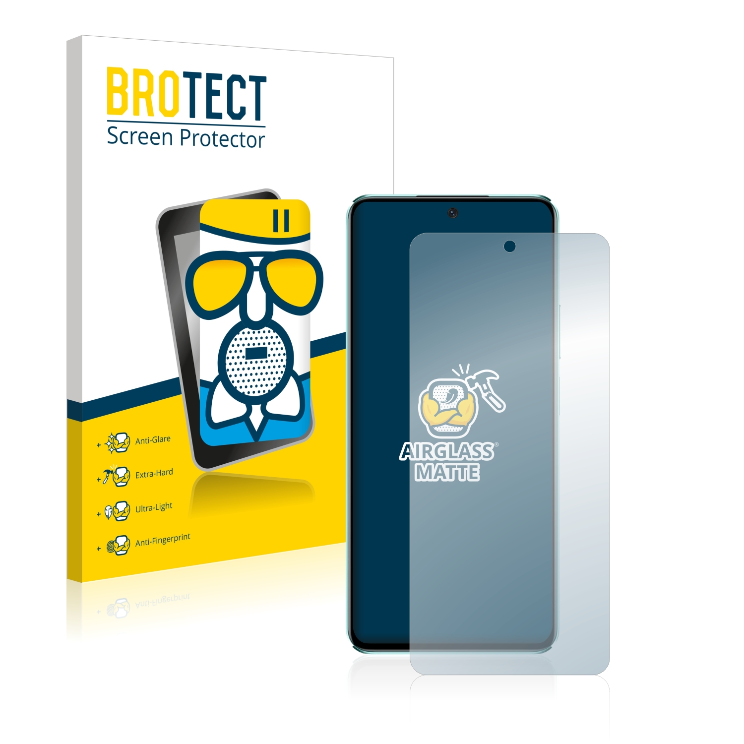 matte BROTECT Schutzfolie(für 10 Nova Airglass Huawei SE)