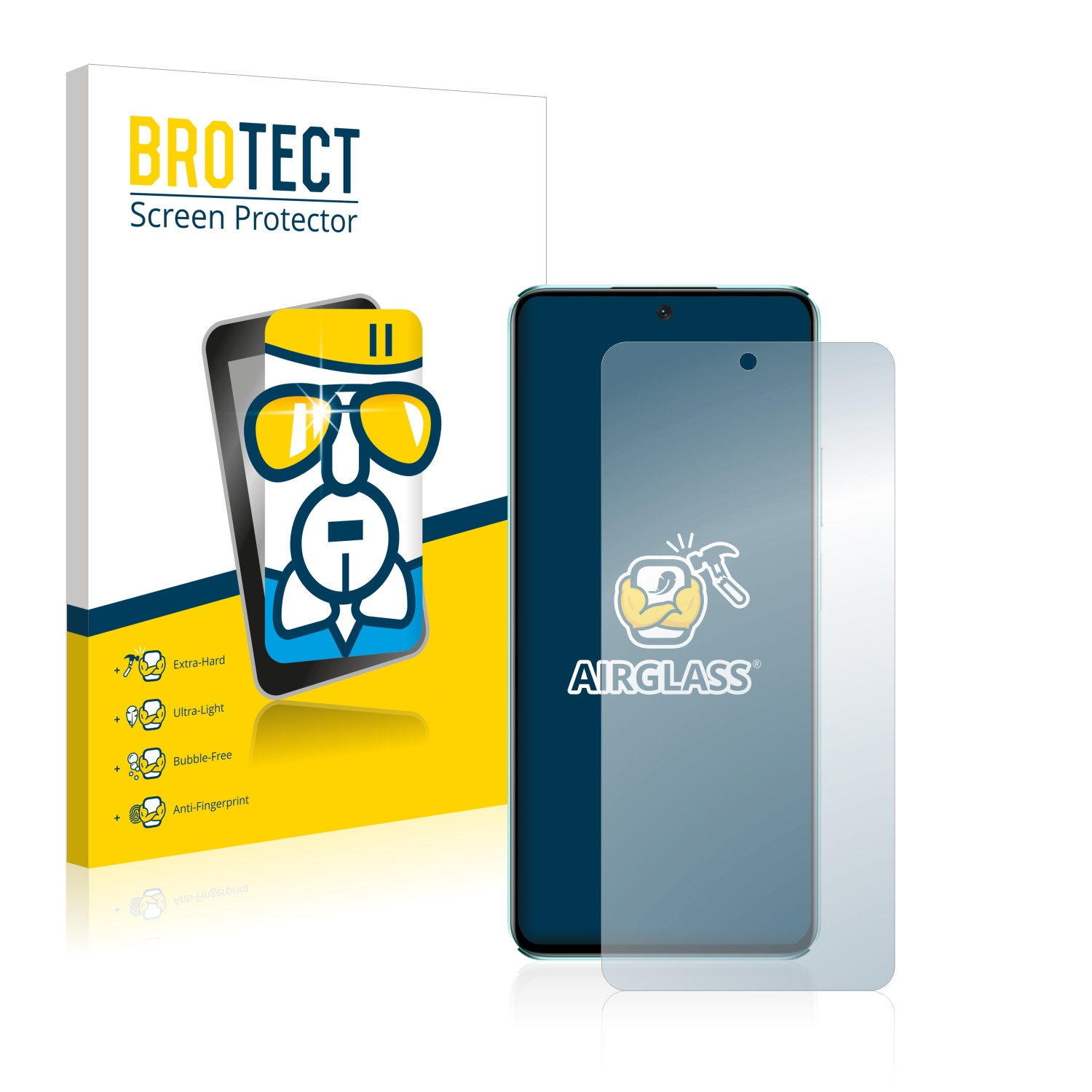 BROTECT Huawei Airglass klare SE) 10 Schutzfolie(für Nova
