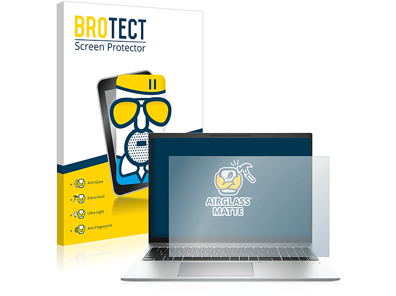 BROTECT Airglass matte Schutzfolie(für HP EliteBook 865 G9) | Pflege & Schutz