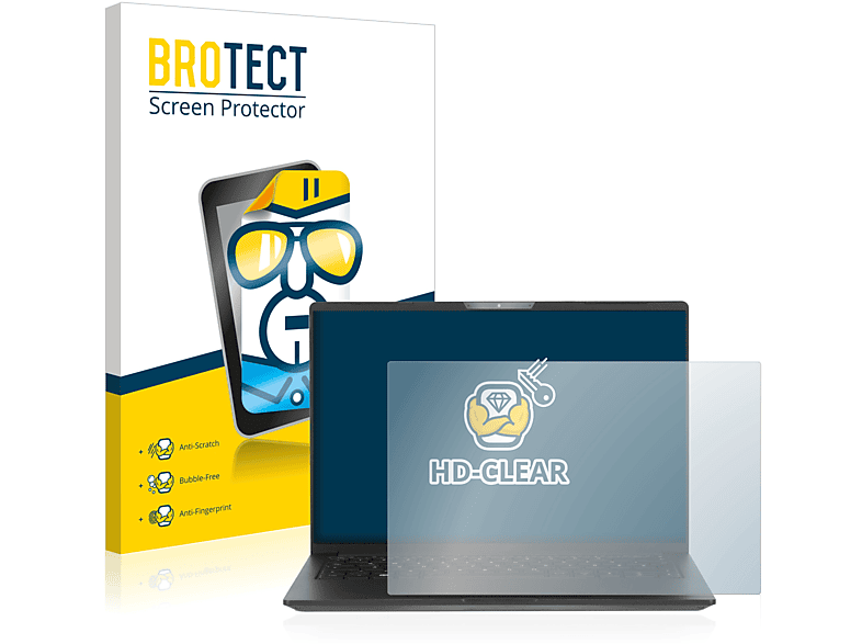 BROTECT klare Schutzfolie(für Tuxedo InfinityBook Pro 14 G7)
