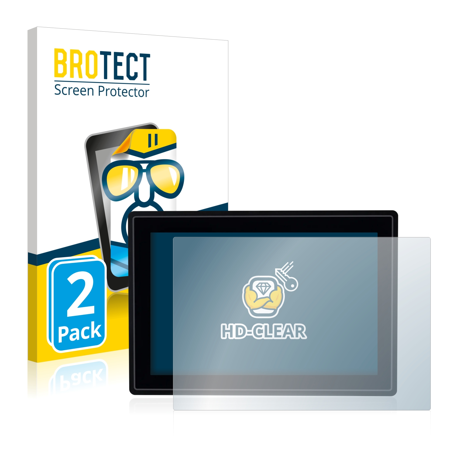 Smart BROTECT WiFi klare 100) Rollei Frame Schutzfolie(für 2x