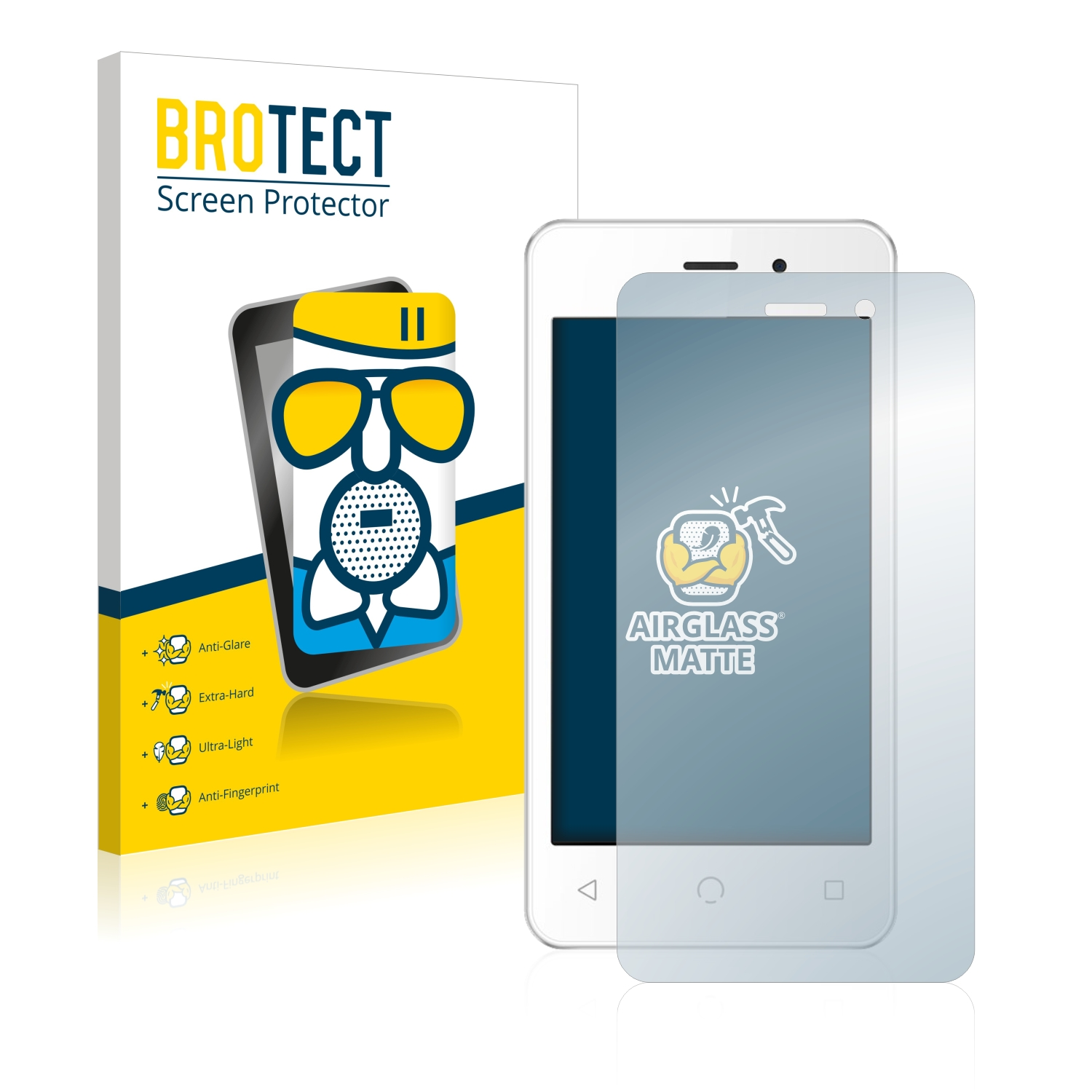 BROTECT Airglass matte A1) NUU Schutzfolie(für Mobile