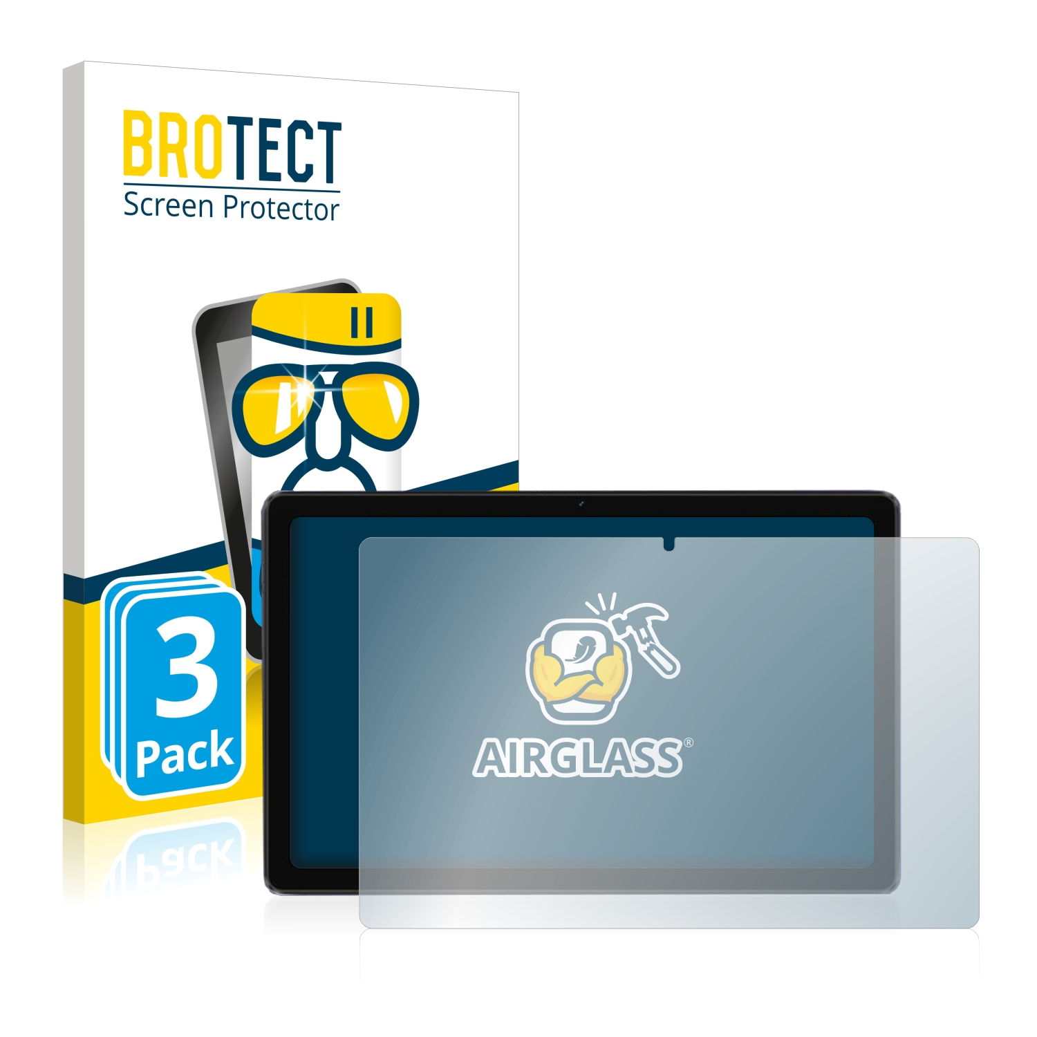 BROTECT 3x Airglass klare 50 Schutzfolie(für Pro) iPlay Alldocube