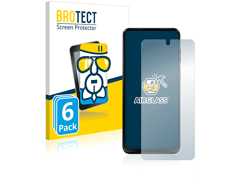 Motorola BROTECT Moto 6x klare G13) Schutzfolie(für Airglass