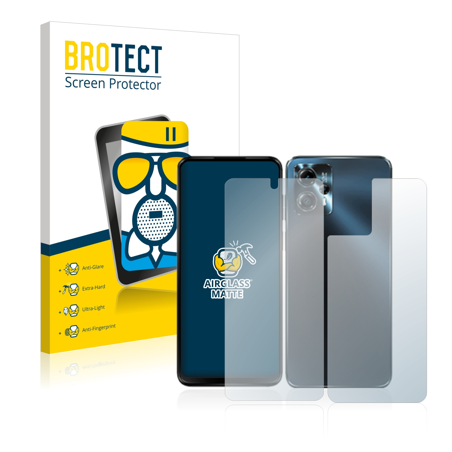 Airglass Motorola BROTECT matte G13) Moto Schutzfolie(für