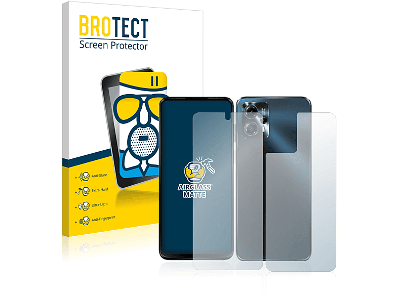 BROTECT Airglass matte Schutzfolie(für Motorola Moto G13)