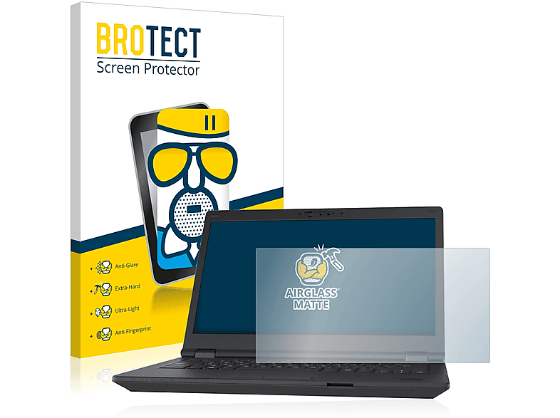 BROTECT Airglass matte Schutzfolie(für Fujitsu Lifebook E5411)