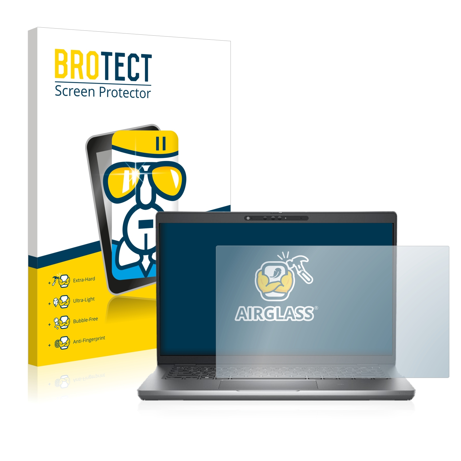 Latitude BROTECT Schutzfolie(für Dell 5431) klare Airglass