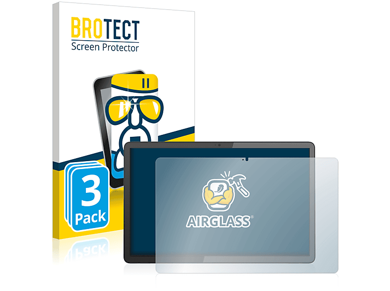 BROTECT 3x Airglass klare Schutzfolie(für Lenovo IdeaPad duet 3 Chromebook 11\