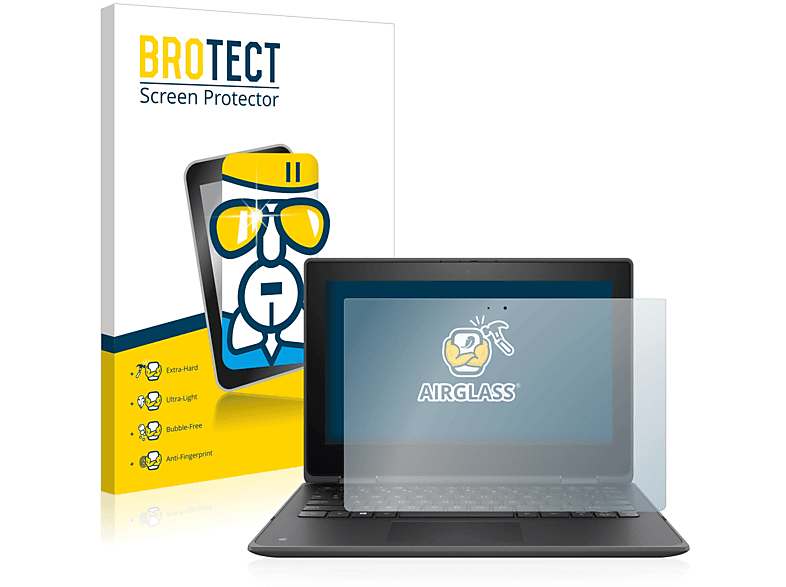 BROTECT Airglass klare Schutzfolie(für HP ProBook X360 11 G5 EE)