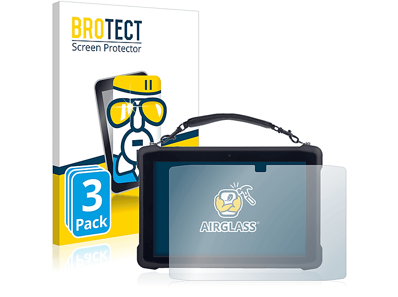 BROTECT 3x Airglass klare Schutzfolie(für BCX Elite Range LCA10)