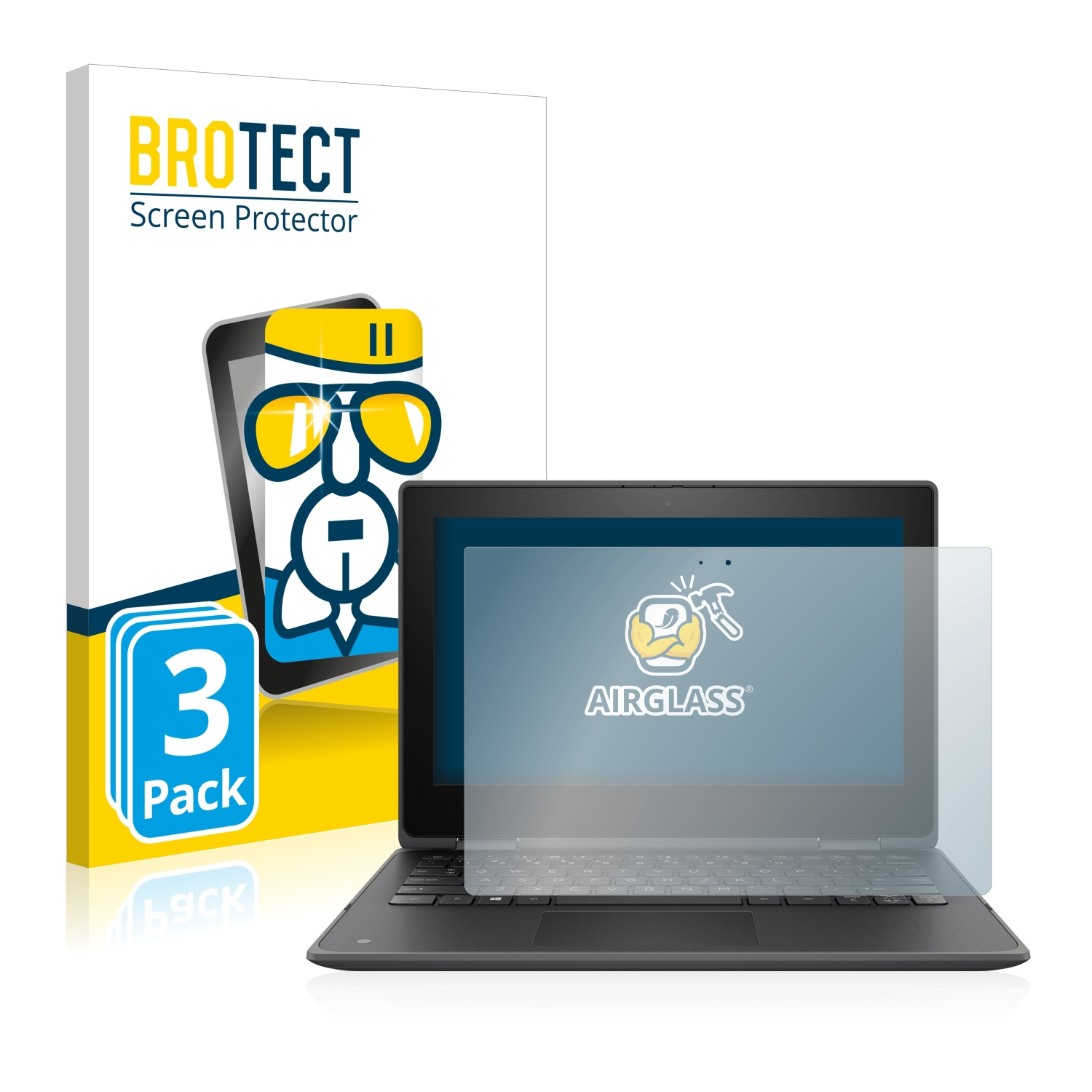 X360 Airglass ProBook klare G5 Schutzfolie(für BROTECT 11 3x HP EE)