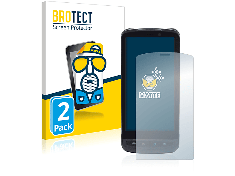 brotect 10.4 Protection Ecran pour Écrans plats avec 10,4 pouces (26.4 cm) [210 mm x 158 mm, 4:3] (2 Pièces) - Film Protection Ultra Clair