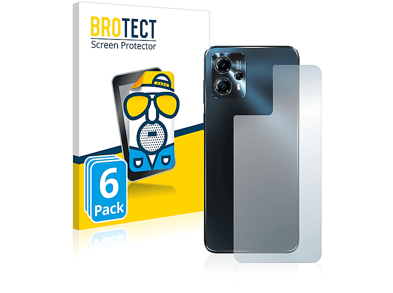 BROTECT 6x matte Schutzfolie(für Motorola Moto G13)