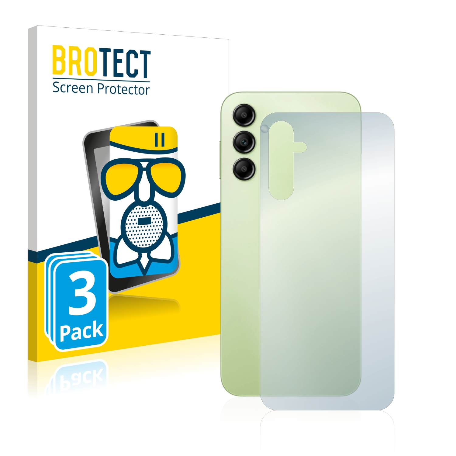 BROTECT 5G) Samsung Schutzfolie(für Airglass A14 Galaxy matte 3x