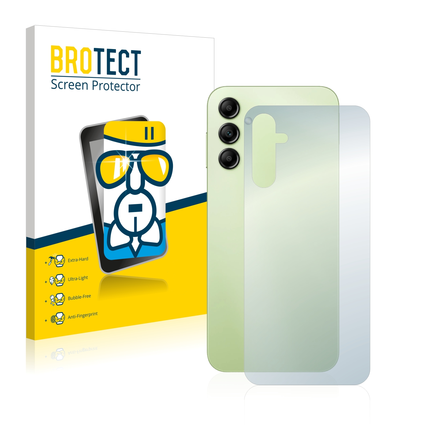 Galaxy A14 BROTECT 5G) klare Airglass Samsung Schutzfolie(für