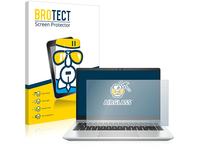 BROTECT Airglass klare Schutzfolie(für HP ProBook 445 G8)