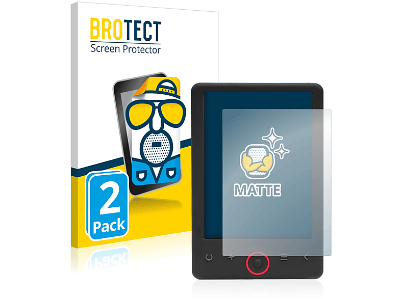 BROTECT 2x matte Schutzfolie(für Denver EBO-625) | Schutzfolien & Schutzgläser