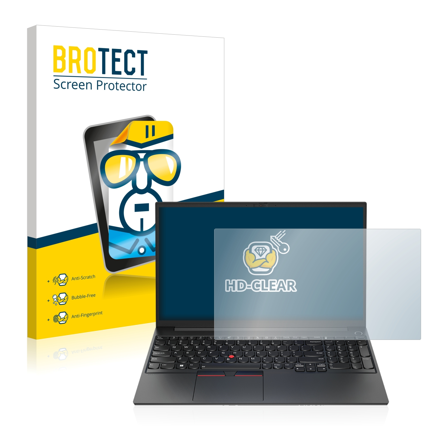 Gen E15 ThinkPad BROTECT klare Lenovo Schutzfolie(für 4)