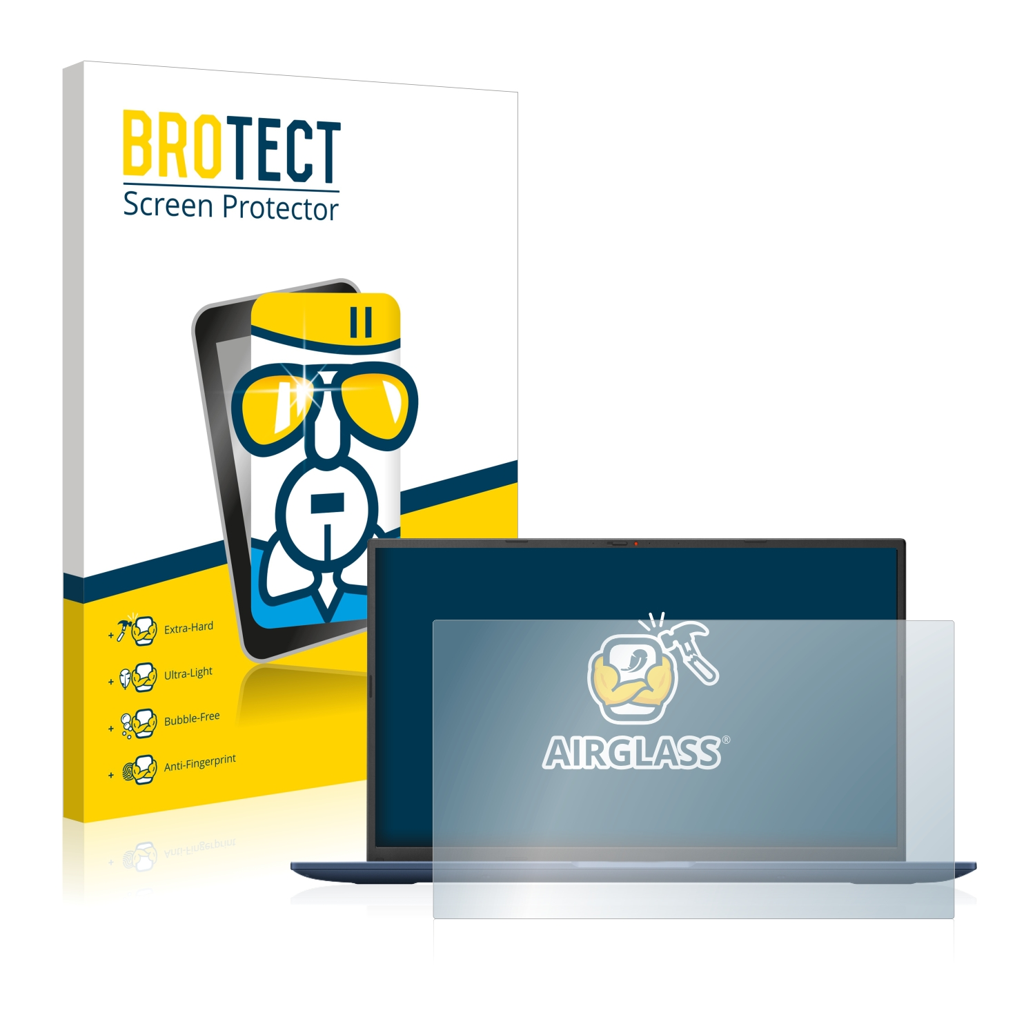 Airglass Vivobook 17X) klare ASUS BROTECT Schutzfolie(für