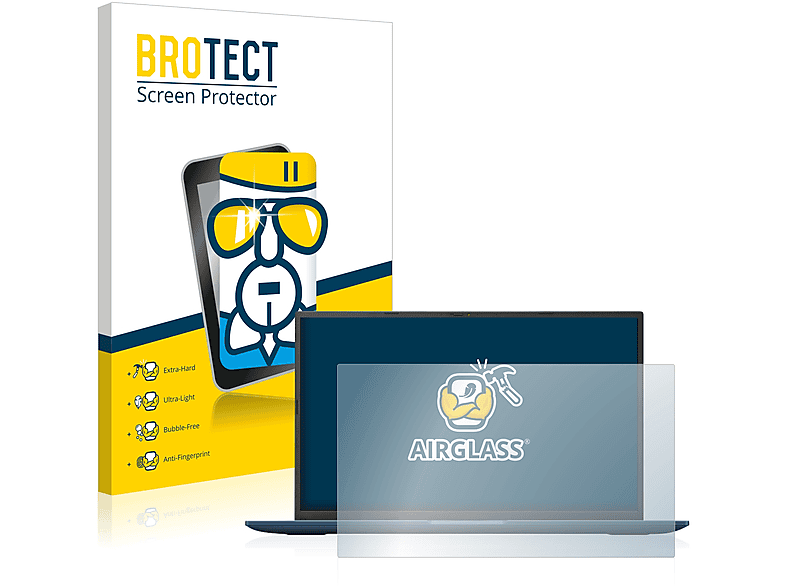 Airglass 17X) Vivobook BROTECT Schutzfolie(für klare ASUS