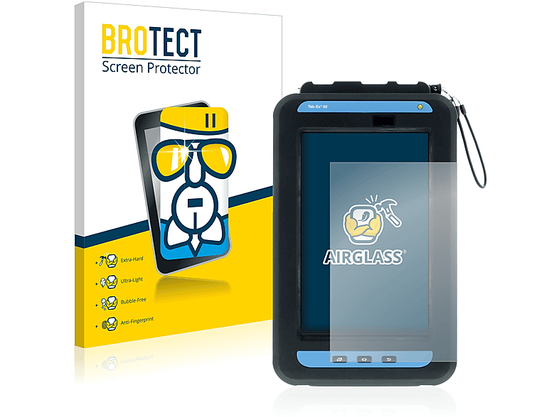 BROTECT Airglass klare Ex Tab Schutzfolie(für 02) Ecom