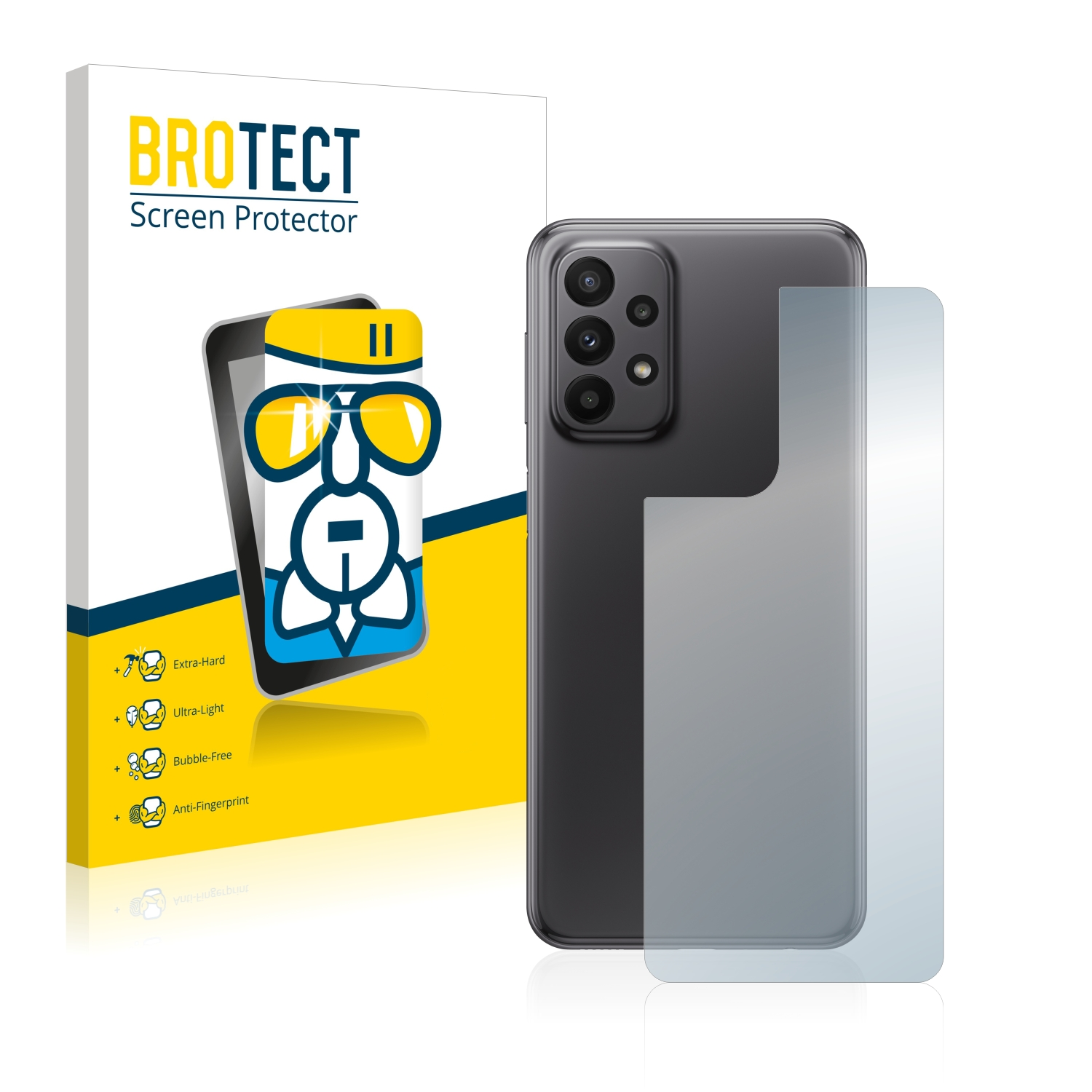 BROTECT Airglass klare Schutzfolie(für Samsung Galaxy A23 5G)