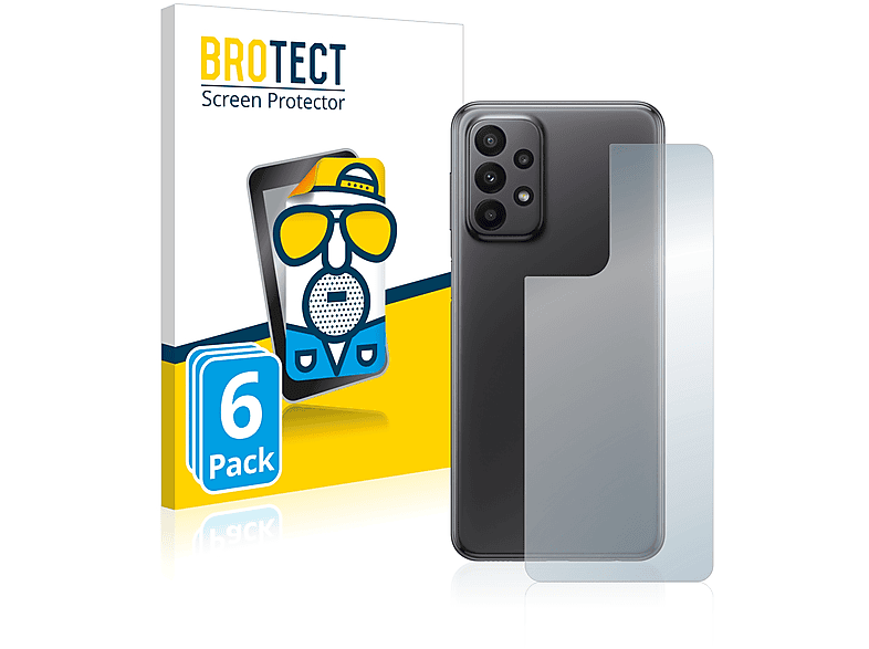 BROTECT 6x matte Schutzfolie(für 5G) A23 Samsung Galaxy