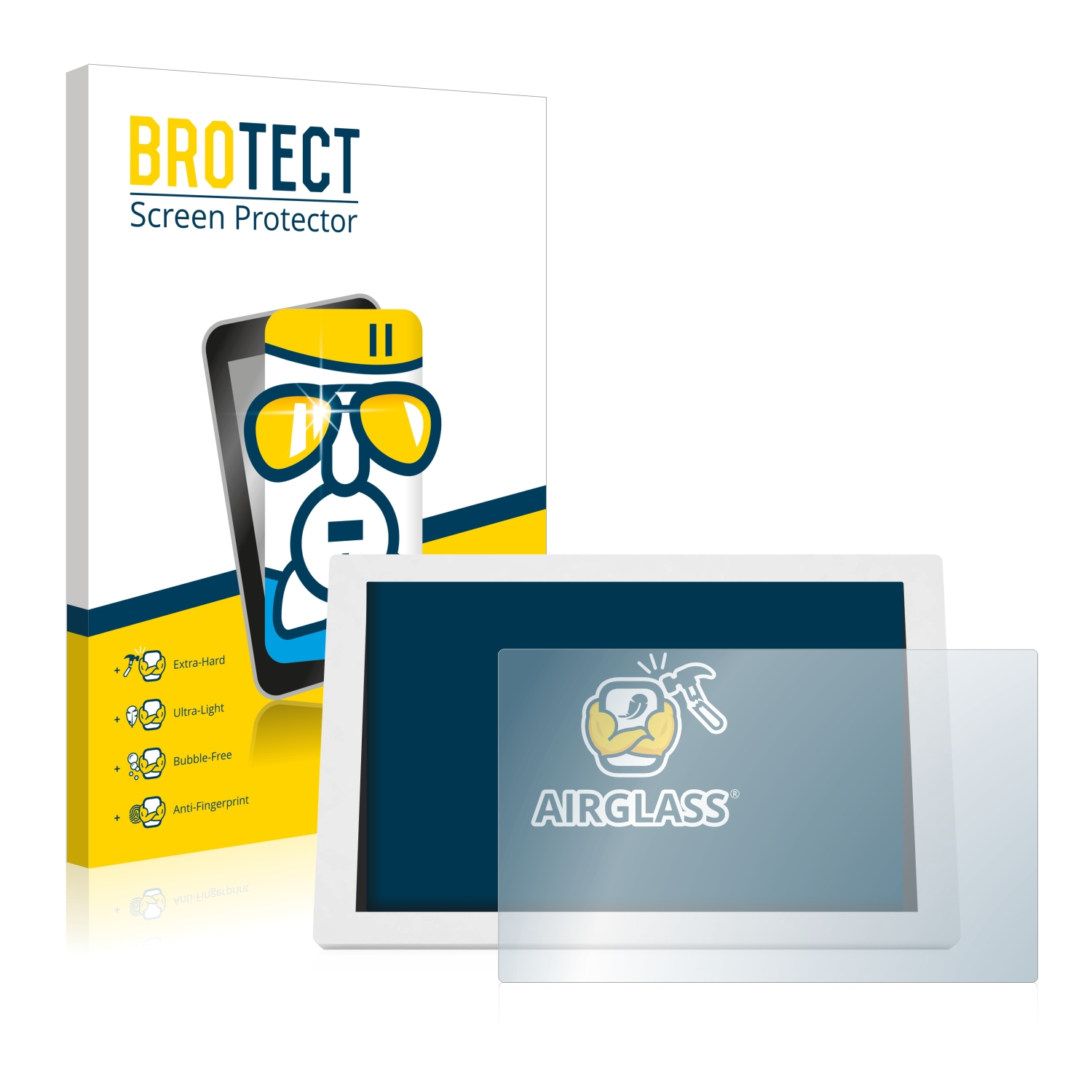 BROTECT 3) Home WetterOnline klare Schutzfolie(für Airglass