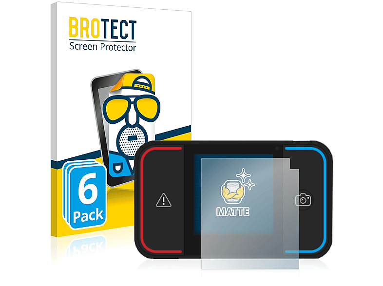 BROTECT 6x matte Schutzfolie(für Saphe Drive Pro)