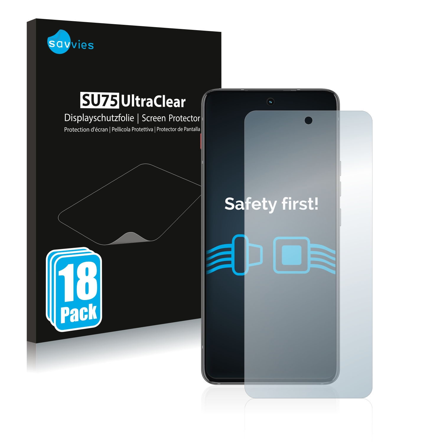 Motorola SAVVIES 18x ThinkPhone) klare Schutzfolie(für