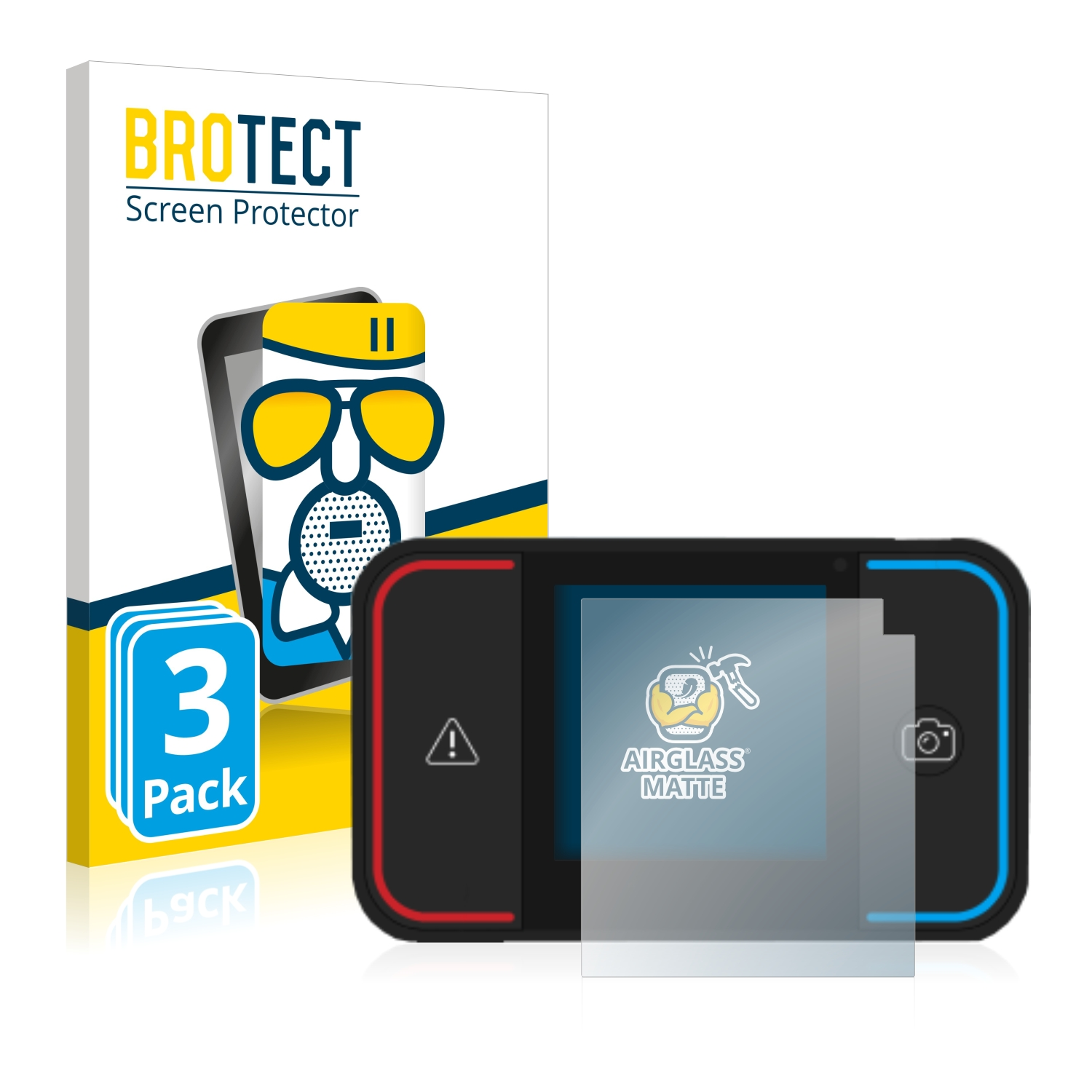 BROTECT 3x matte Schutzfolie(für Airglass Pro) Saphe Drive