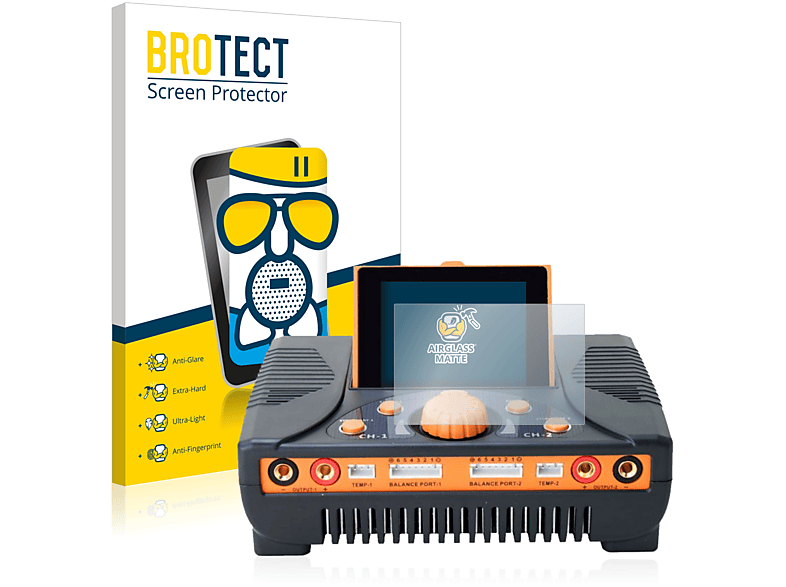 BROTECT Airglass matte Schutzfolie(für Junsi Duo) 406 iCharger