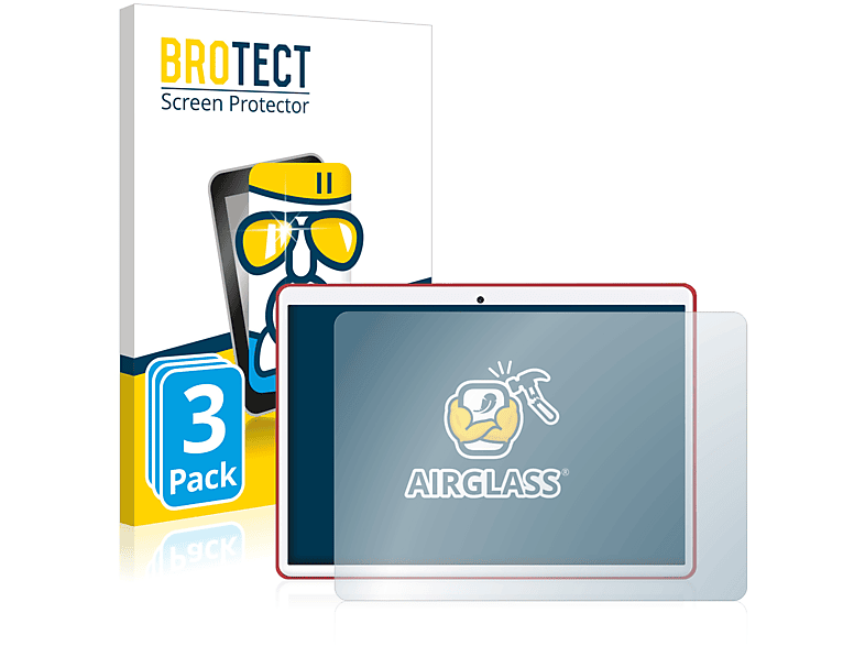 BROTECT 3x Airglass klare Schutzfolie(für Duoduogo S5e)