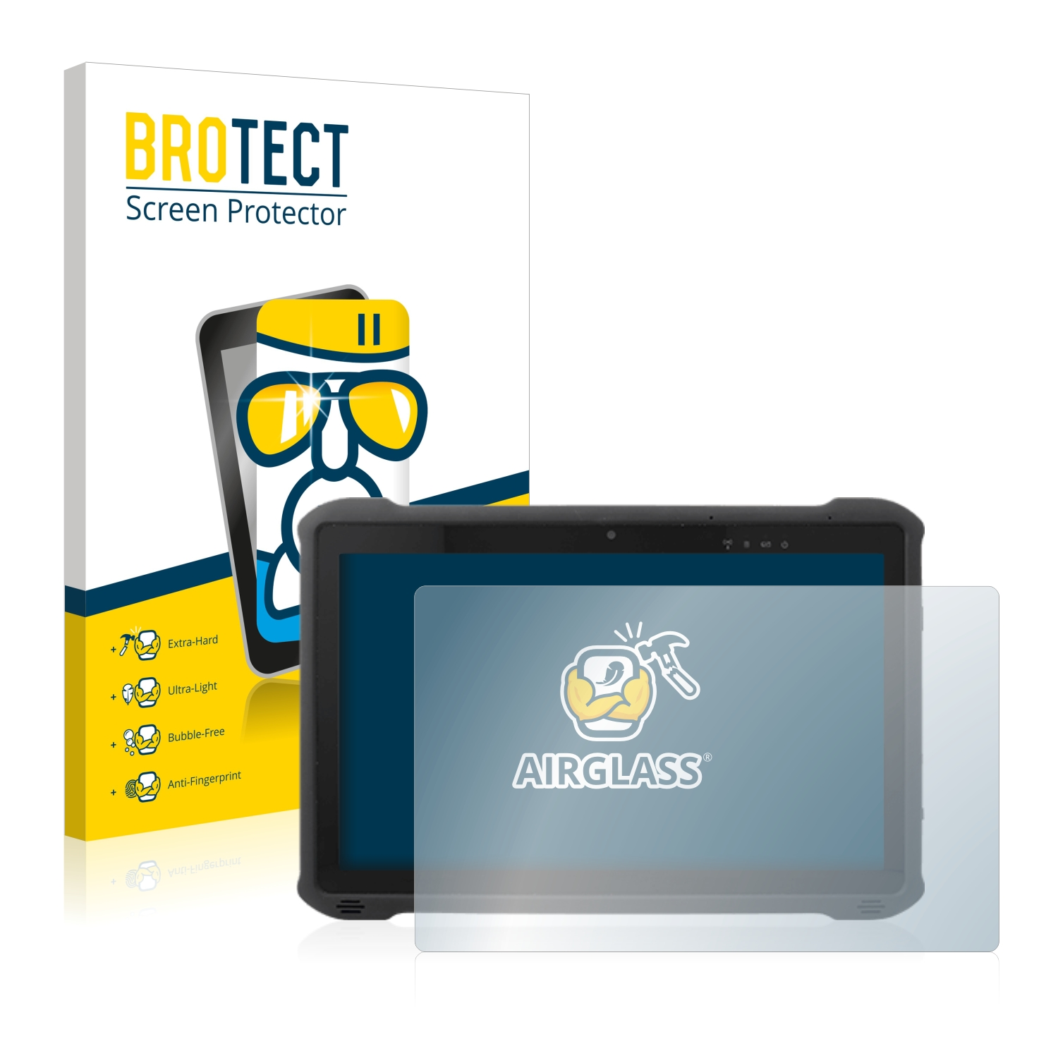 BROTECT Airglass klare Schutzfolie(für Winmate M116)