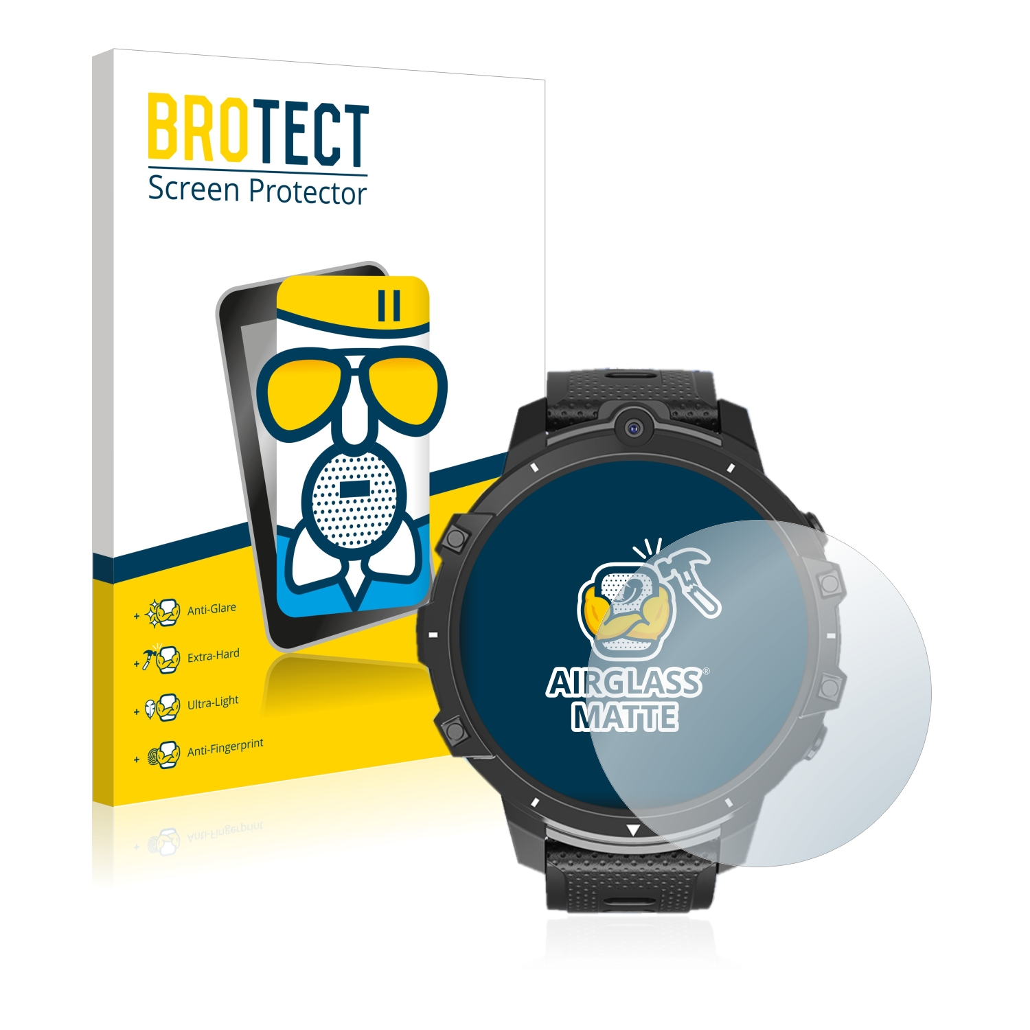 BROTECT Airglass Schutzfolie(für BlitzWolf matte BW-BE1)