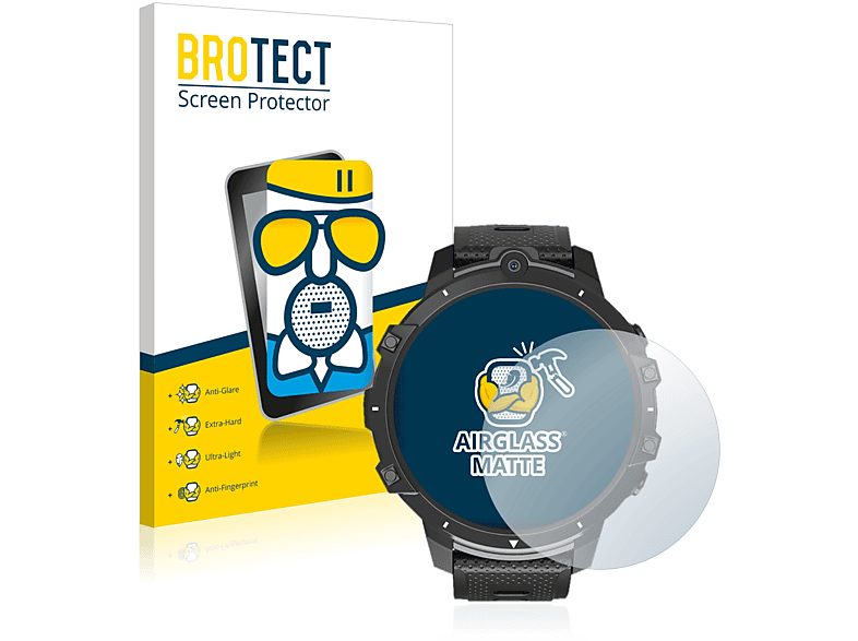 BROTECT Airglass matte Schutzfolie(für BlitzWolf BW-BE1) | Smartwatch Schutzfolien & Gläser