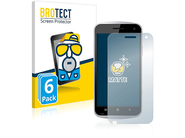 BROTECT 6x matte Schutzfolie(für Point Mobile PM30) | Displayschutzfolien & Gläser