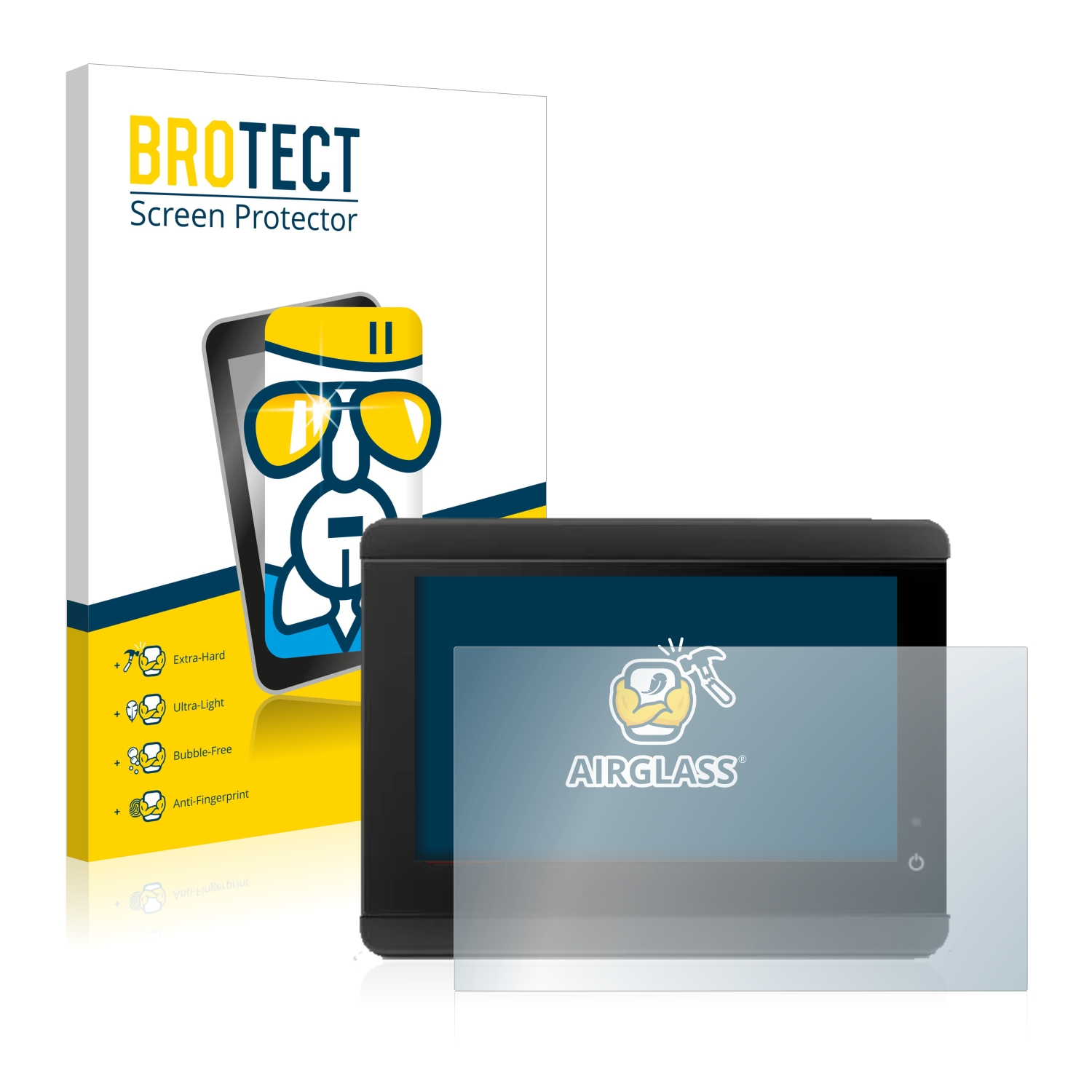 BROTECT Airglass klare Schutzfolie(für 50) GHC Garmin