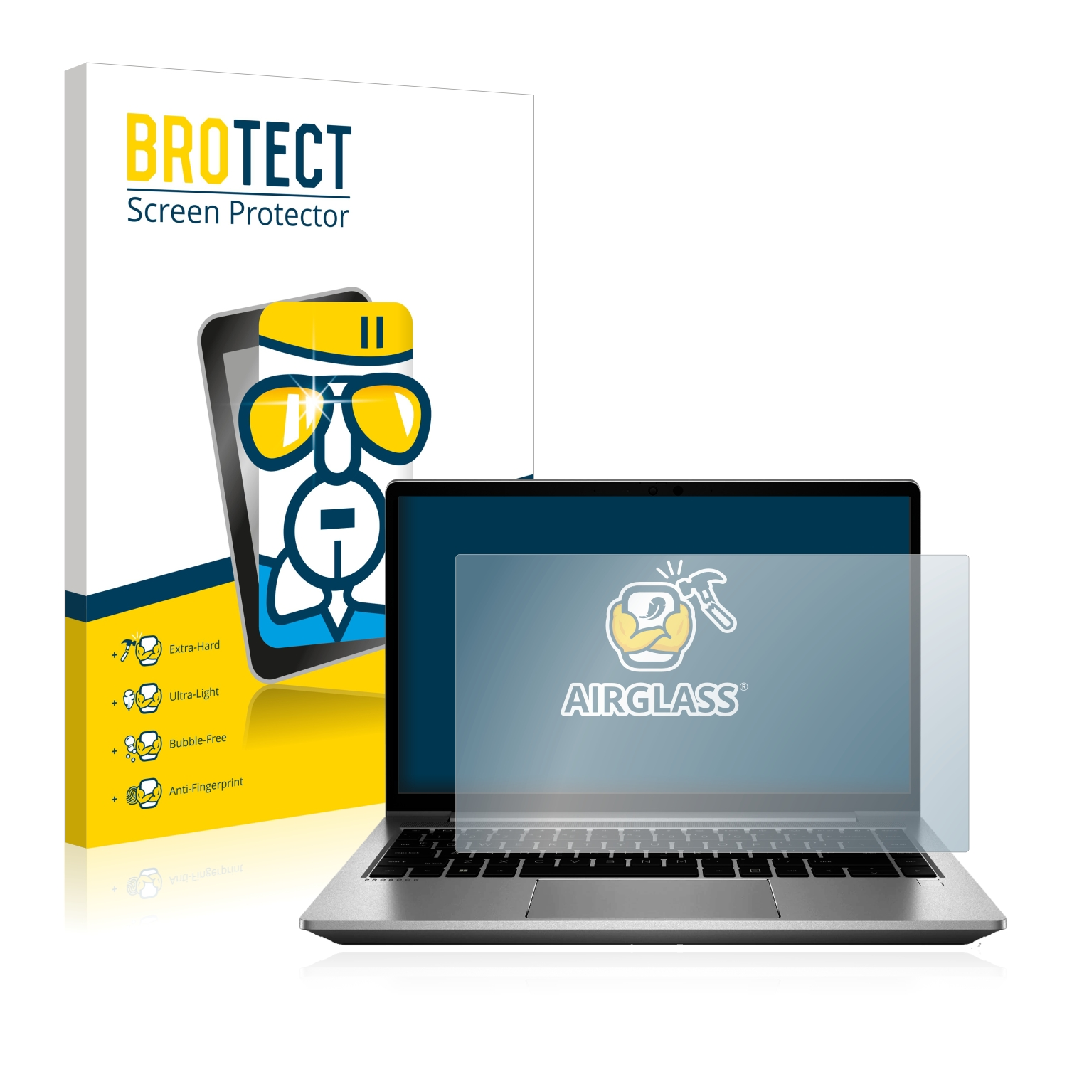 BROTECT Airglass HP ProBook 640 klare G8) Schutzfolie(für
