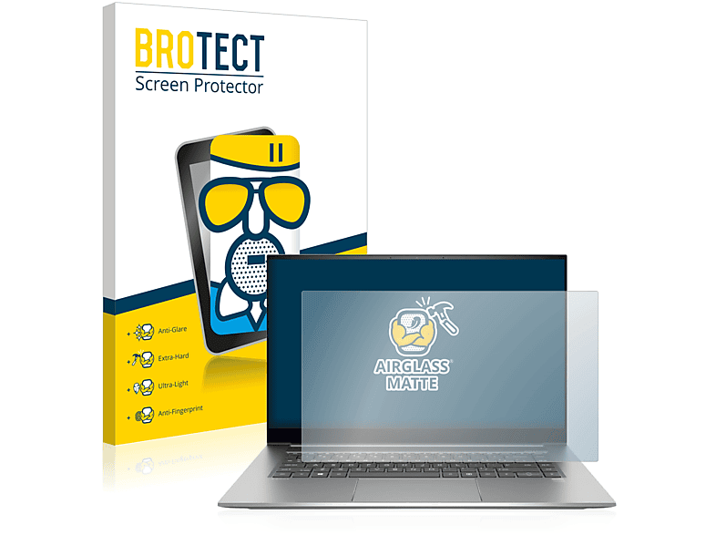 BROTECT Airglass matte Schutzfolie(für HP ZBook 15 Studio G8) | Pflege & Schutz