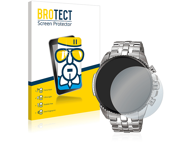 BROTECT Airglass klare Schutzfolie(für Casio Edifice EF-558D-1AV)