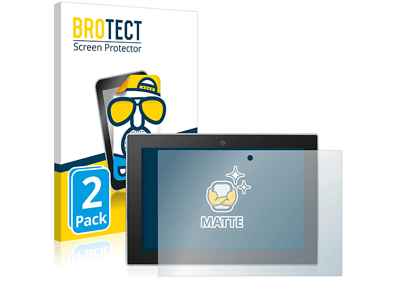 BROTECT 2x matte Schutzfolie(für Advantech UTC-510D)