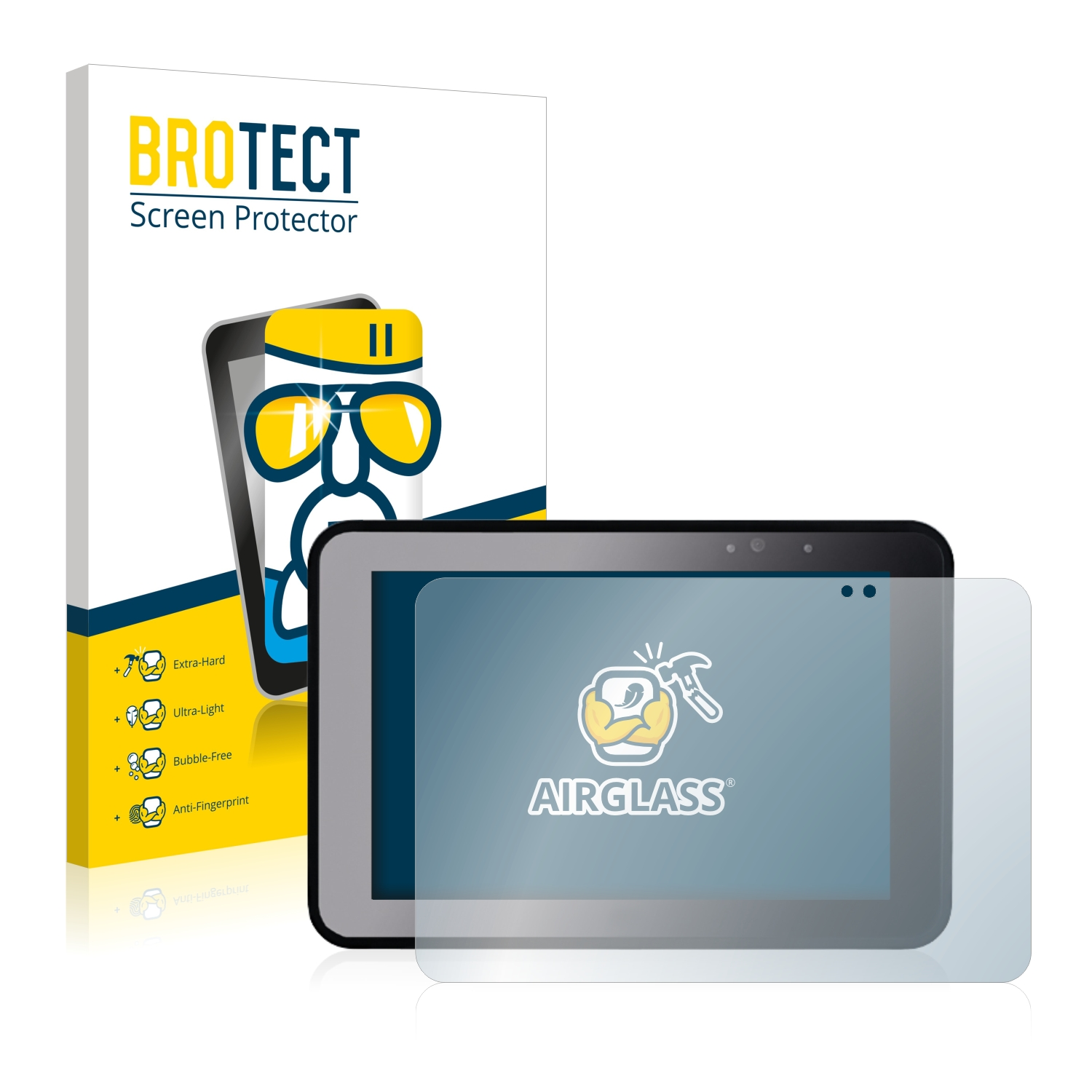 BROTECT Airglass klare Schutzfolie(für Pokini Tab A10)