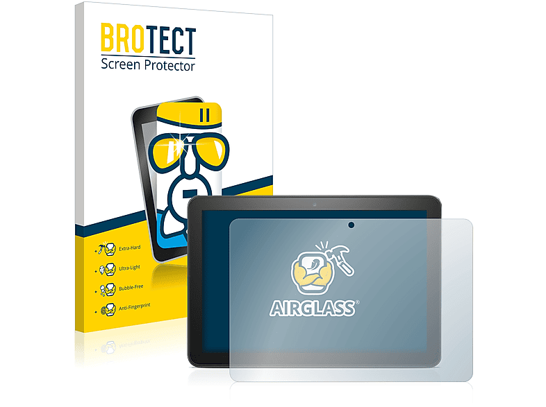 100 % Qualitätsgarantie BROTECT Airglass klare Schutzfolie(für Amazon Fire 2020 Plus HD 8 Gen.)) (10