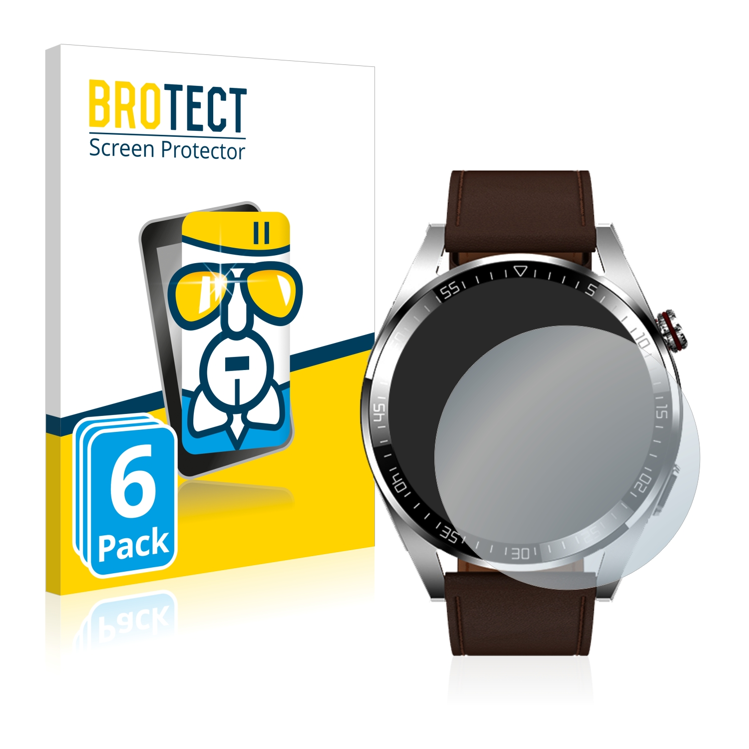 BROTECT 6x Airglass klare Schutzfolie(für Pro) 2 Vwar Stratos