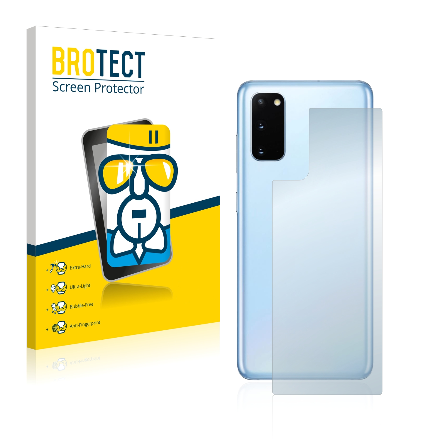 S20 BROTECT Schutzfolie(für Airglass 5G) klare Galaxy Samsung