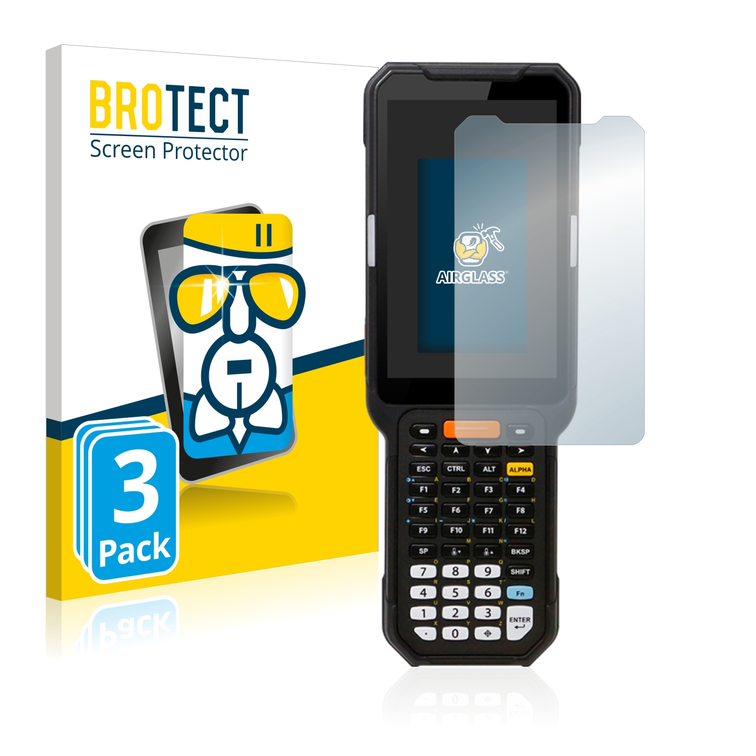 Point Airglass 3x PM451) klare BROTECT Mobile Schutzfolie(für