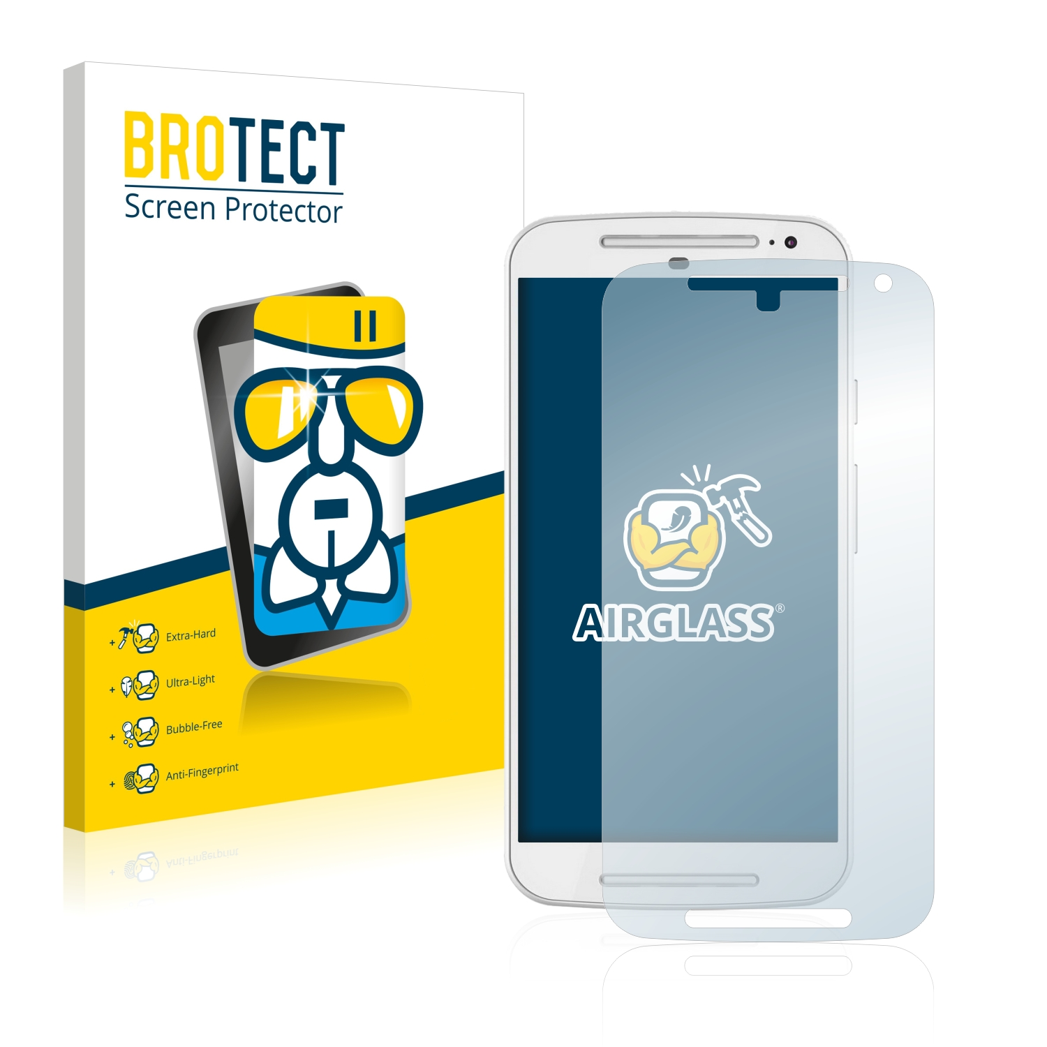 Schutzfolie(für 2014) G Airglass klare Moto BROTECT Motorola 2nd