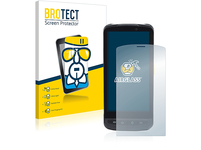 BROTECT Airglass klare Schutzfolie(für Newland MT90 Orca) | Schutzfolien & Schutzgläser